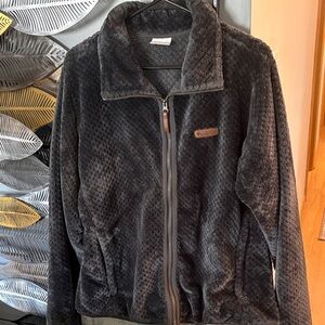Columbia Charcoal Fleece Jacket